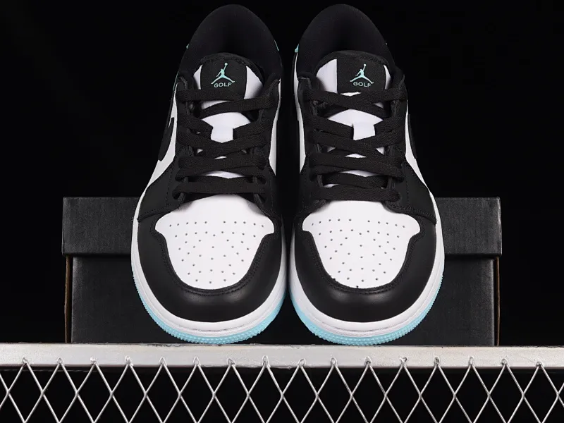 All categories Air Jordan Jordan series basketball shoes Air Jordan 1 Low G version pure original Air Jordan 1 Low Golf "Copa" AJ1 Joe 1 new golf version Tiffany color DD9315-114